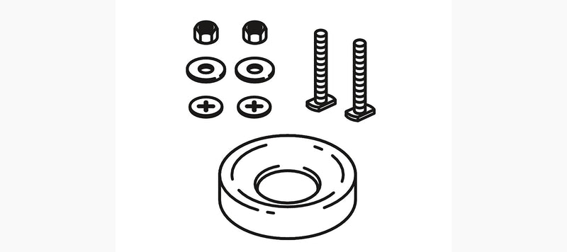 WAX RING/HARDWARE KIT