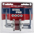 STEEL PRO STRAIGHT ENTRY DOOR LEVER