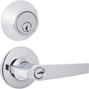 STEEL PRO DEADBOLT AND LEVER COMBO
