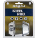 STEEL PRO SINGLE CYLINDER DEADBOLT