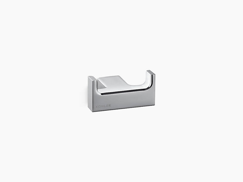 STRAYT DOUBLE ROBE HOOK