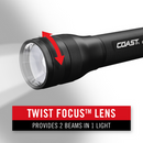 G55 FLASHLIGHT 650 LUMENS