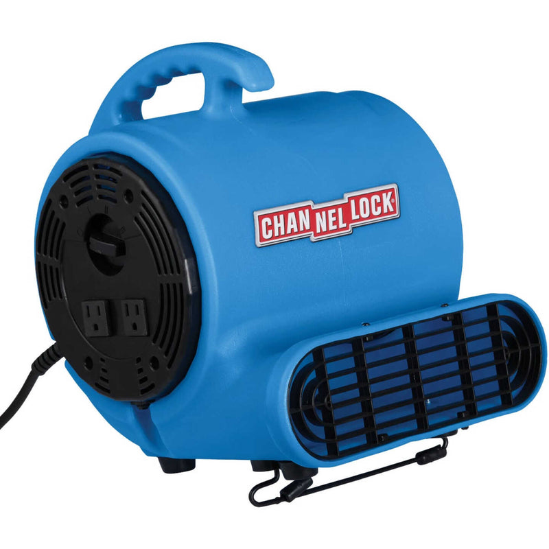 CHANNELLOCK 3-SPEED 4-POSITION 800CFM AIR MOVER BLOWER FAN