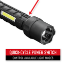 PS700 FLASHLIGHT 800 LUMENS