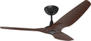 HAIKU INDOOR CEILING FAN: 60", COCOA BAMBOO, UNIVERSAL MOUNT: BLACK