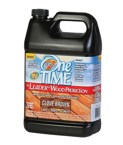 ONE TIME WOOD SEALER CLOVE BROWN