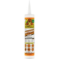 GORILLA 9 Oz. CLEAR MAX STRENGTH CONSTRUCTION ADHESIVE