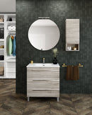 CIES 120CM GLOSS WHITE WITH ONIX TOP