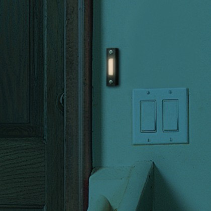 DB100 CGI DOOR BELL LIGHTED
