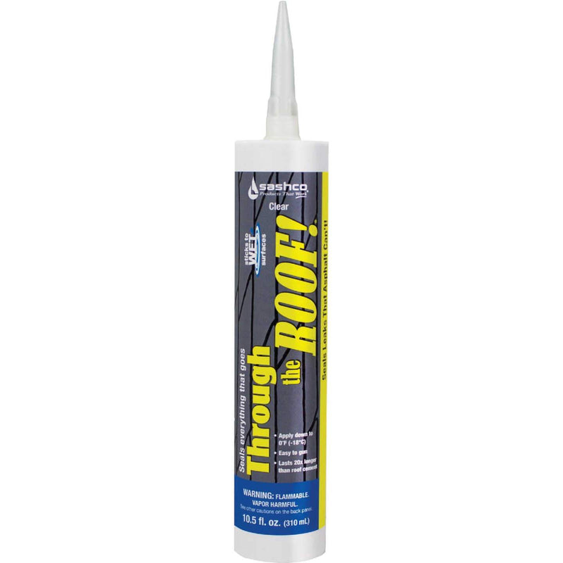THROUGH THE ROOF! 10.5 Oz CARTRIDGE CEMENT & PATCHING SEALANT