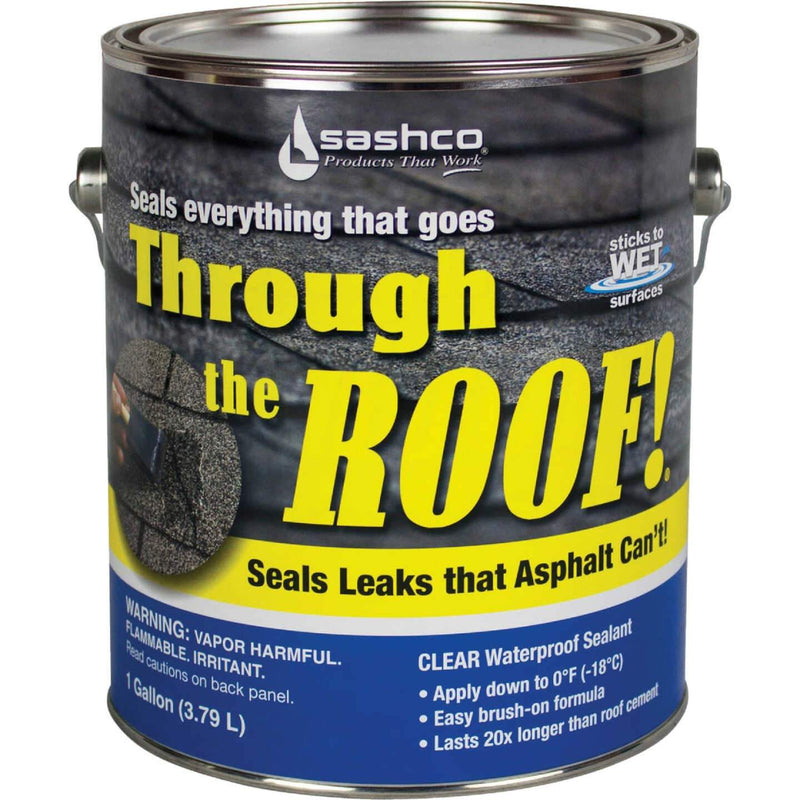 THROUGH THE ROOF! 1 Gal CEMENT & PATCHING SEALANT