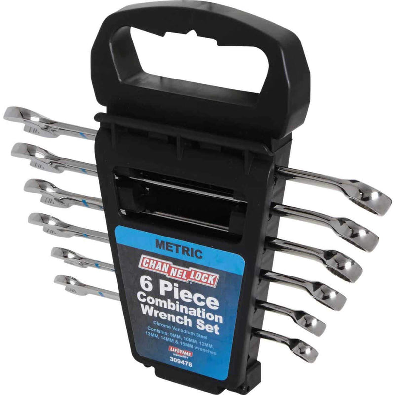 CHANNELLOCK 12-POINT COMBINATION WRENCH SET 6PC