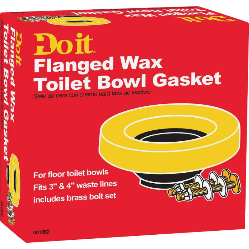 DO IT BEST NO-SEEP FLANGED WAX TOILET BOWL GASKET