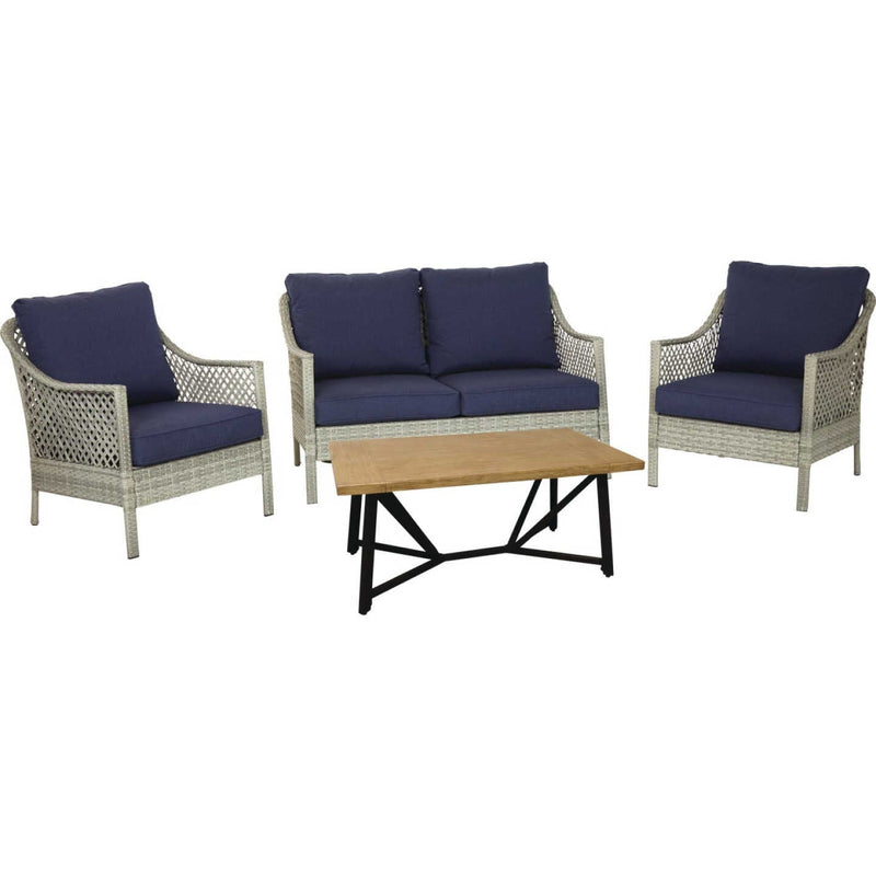 Outdoor Expressions Austin 4-Piece Chat Set