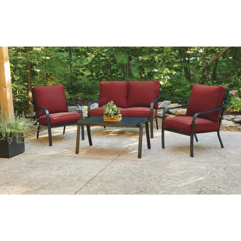 Outdoor Expressions Cabo 4-Piece Chat Set